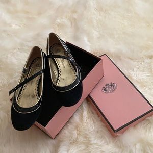 Juicy Couture Black Flats